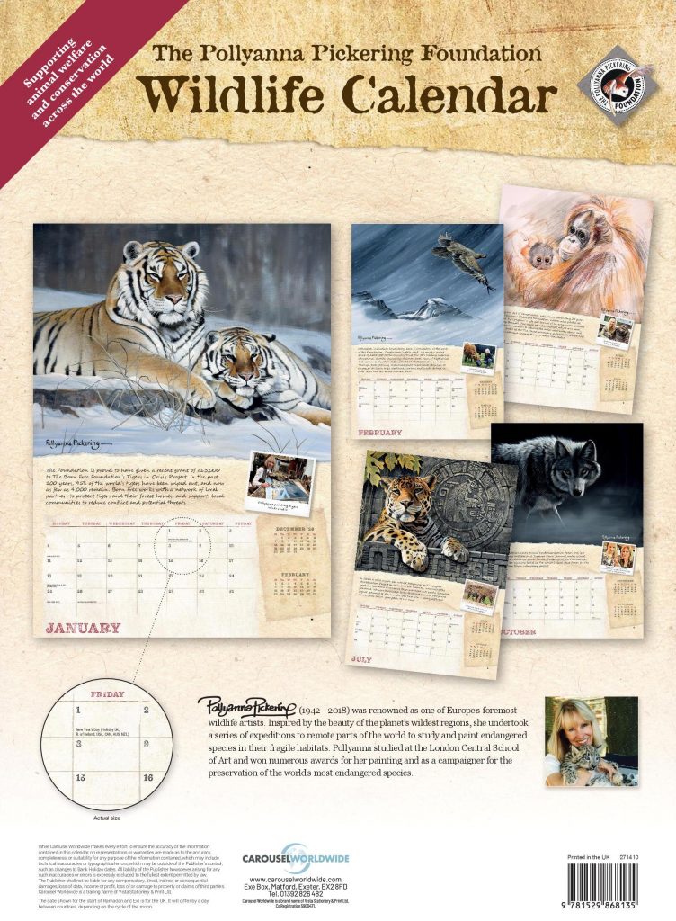 2027 Pollyanna Pickering Foundation Calendar - Image 2