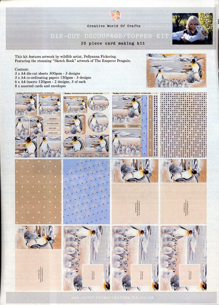 Card Making Kit : Penguins - Image 2