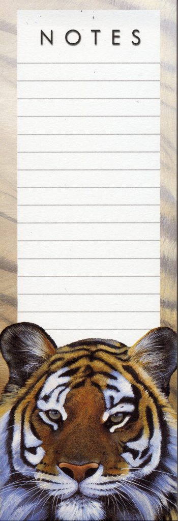 Craft Store Offer : Tiger Jigsaw+ Free Notepad - Image 2